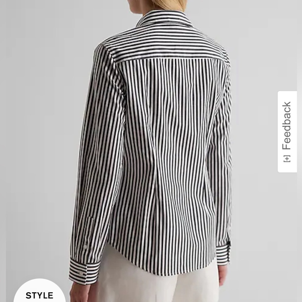 Express Slim Striped Portofino Shirt
